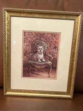 Westin Dog Print Chinoiserie by Elaine Vollherbert